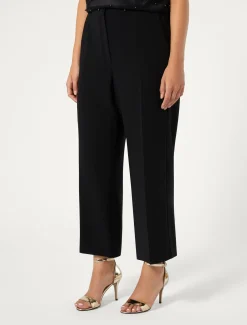 Marina Rinaldi Pantaloni E Gonne | Pantaloni & Jeans*Pantaloni in cady triacetato NERO