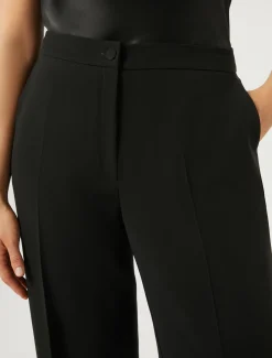 Marina Rinaldi Pantaloni & Jeans | Pantaloni E Gonne*Pantaloni in cady triacetato NERO