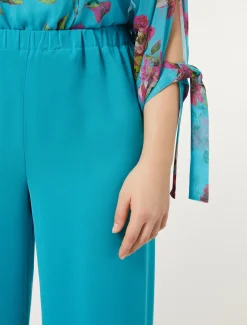 Marina Rinaldi Pantaloni E Gonne | Pantaloni & Jeans*Pantaloni in cady triacetato TURCHESE