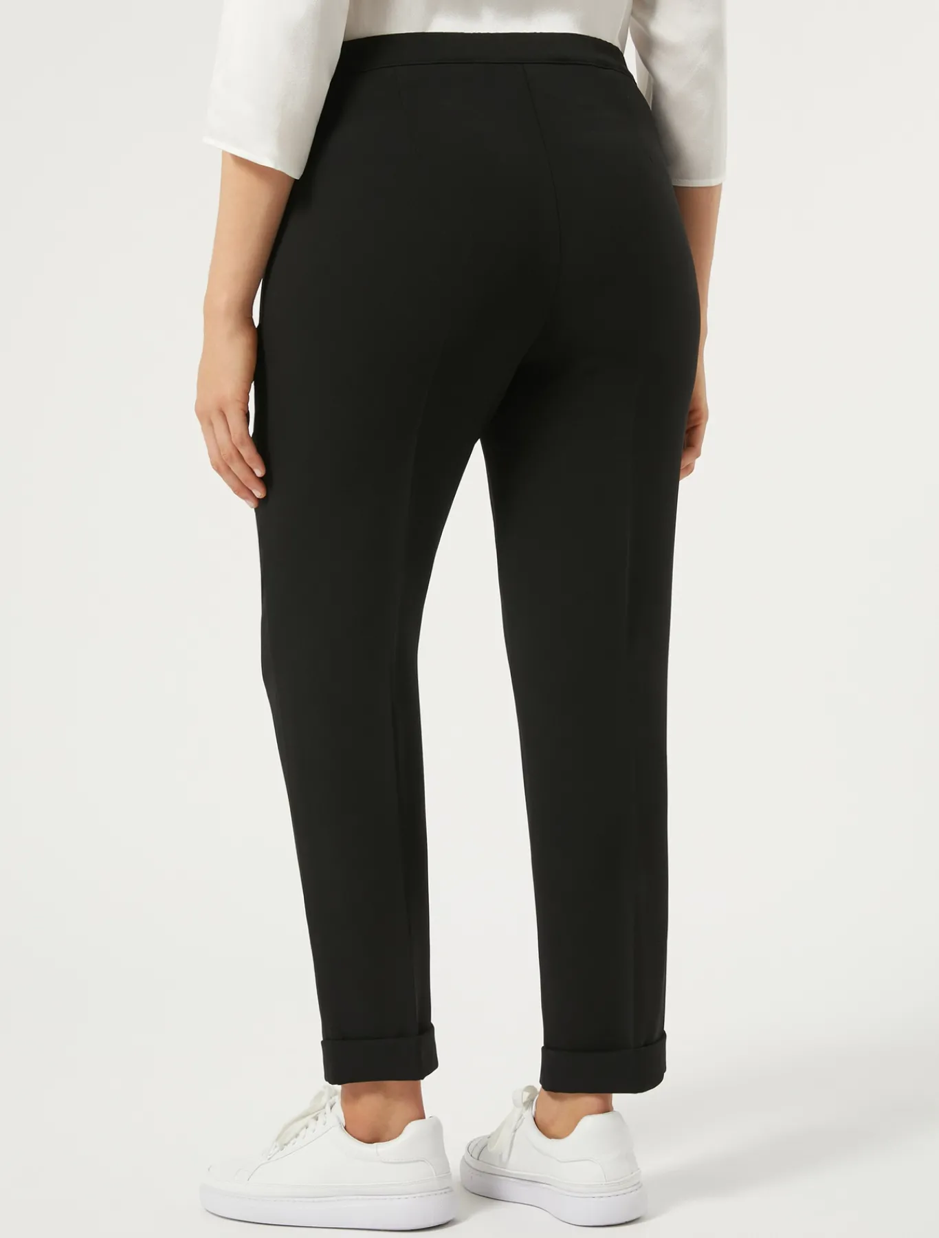 Marina Rinaldi Pantaloni & Jeans | Pantaloni & Jeans*Pantaloni in cady triacetato NERO