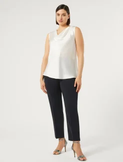 Marina Rinaldi Pantaloni E Gonne | Pantaloni & Jeans*Pantaloni in cady triacetato BLUNOTTE