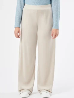 Marina Rinaldi Pantaloni & Jeans | Pantaloni & Jeans*Pantaloni in ciniglia stretch GRIGIOCHIARO