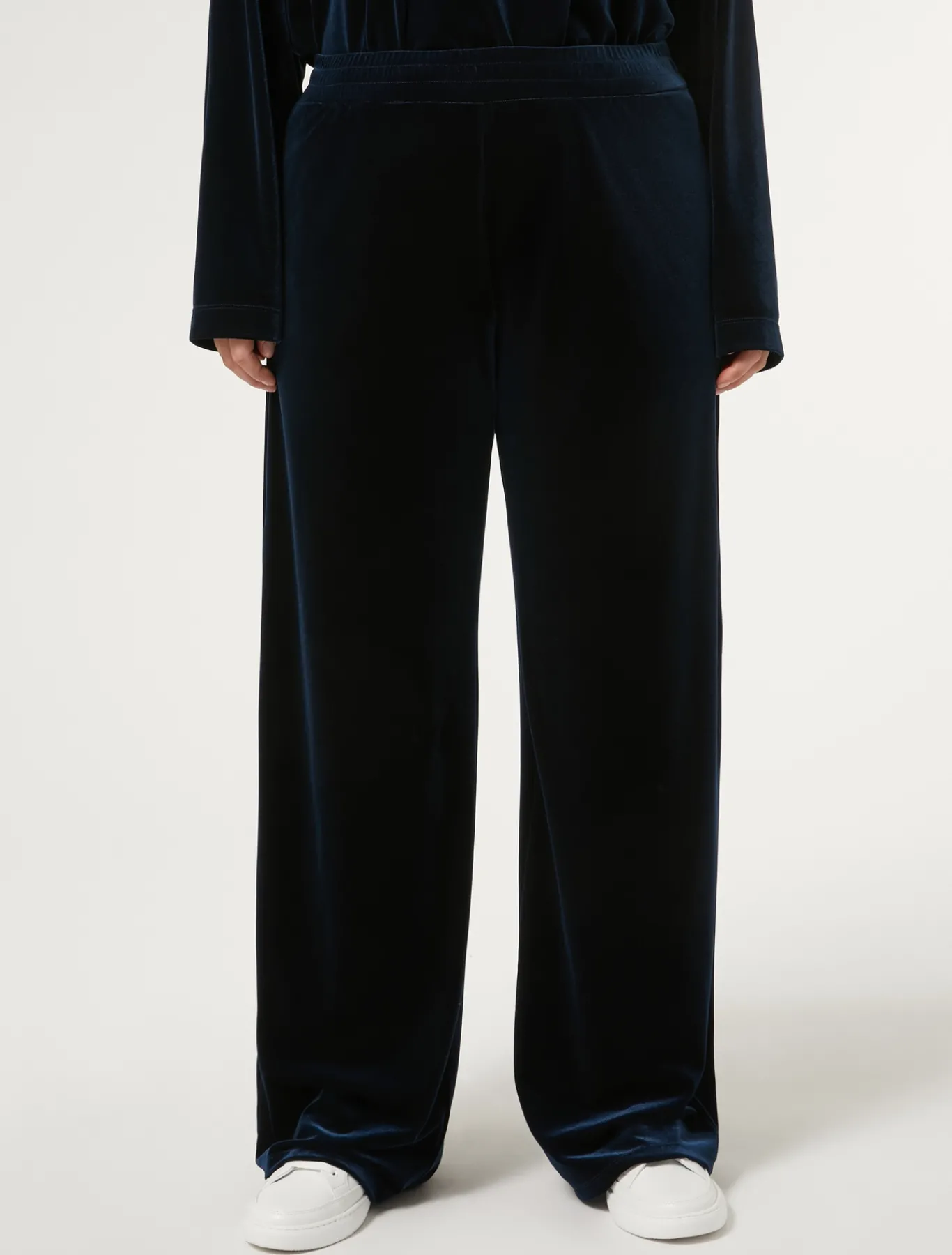 Marina Rinaldi Pantaloni & Jeans | Pantaloni & Jeans*Pantaloni in ciniglia stretch BLUNOTTE