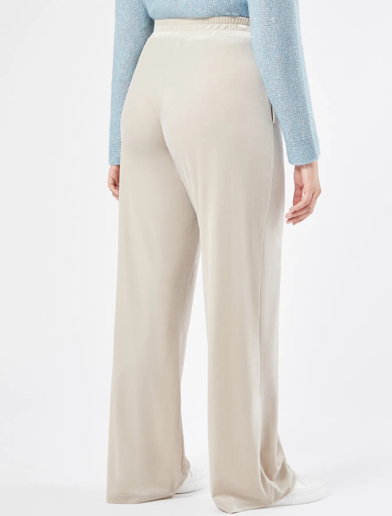 Marina Rinaldi Pantaloni & Jeans | Pantaloni & Jeans*Pantaloni in ciniglia stretch GRIGIOCHIARO