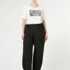 Marina Rinaldi Pantaloni & Jeans | Pantaloni & Jeans*Pantaloni in crêpe di envers satin NERO