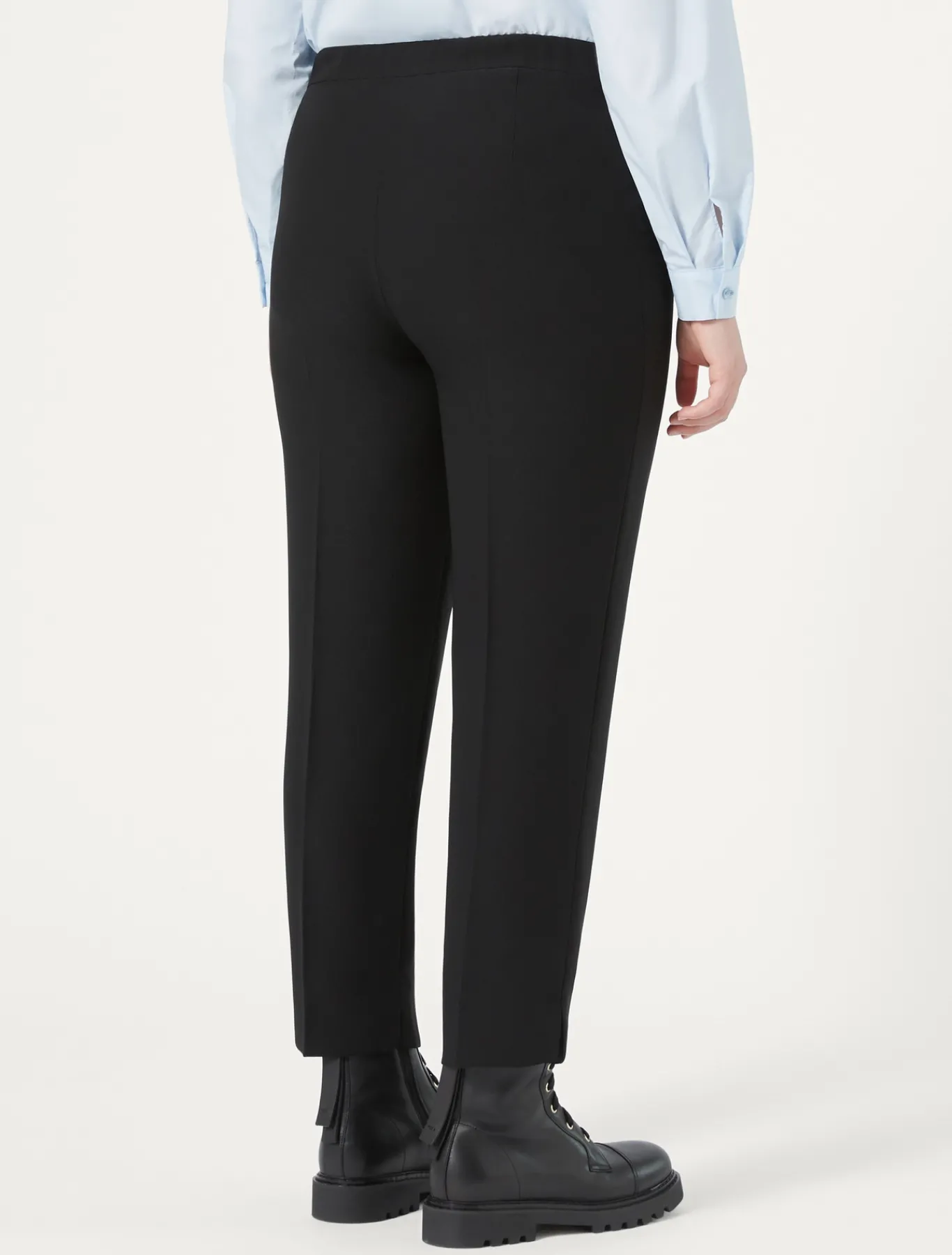 Marina Rinaldi Pantaloni & Jeans | Pantaloni & Jeans*Pantaloni in crêpe di envers satin NERO