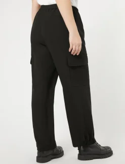 Marina Rinaldi Pantaloni & Jeans | Pantaloni & Jeans*Pantaloni in crêpe di envers satin NERO