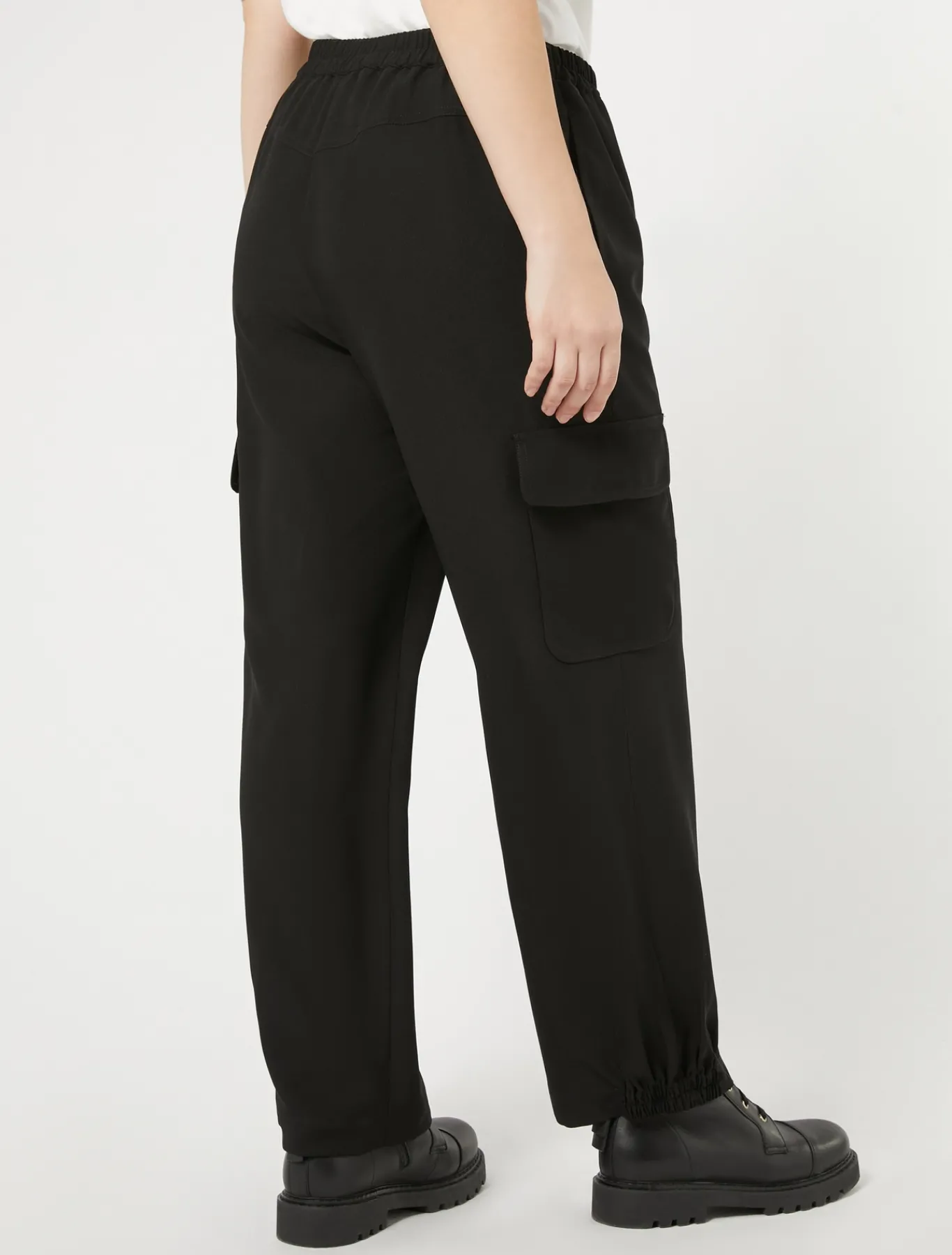 Marina Rinaldi Pantaloni & Jeans | Pantaloni & Jeans*Pantaloni in crêpe di envers satin NERO