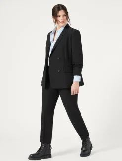 Marina Rinaldi Pantaloni & Jeans | Pantaloni & Jeans*Pantaloni in crêpe di envers satin NERO