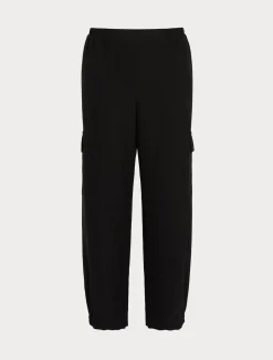 Marina Rinaldi Pantaloni & Jeans | Pantaloni & Jeans*Pantaloni in crêpe di envers satin NERO