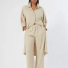 Marina Rinaldi Pantaloni & Jeans | Pantaloni & Jeans*Pantaloni in crêpe envers satin BEIGE