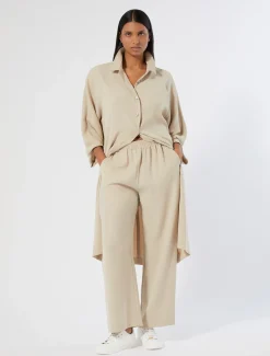 Marina Rinaldi Pantaloni & Jeans | Pantaloni & Jeans*Pantaloni in crêpe envers satin BEIGE
