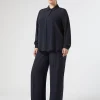 Marina Rinaldi Pantaloni E Gonne | Selezione Elegante*Pantaloni in crêpe envers satin BLUNOTTE