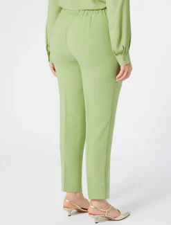 Marina Rinaldi Pantaloni E Gonne | Pantaloni & Jeans*Pantaloni in crêpe envers satin VERDEOLIVA