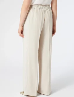 Marina Rinaldi Pantaloni E Gonne | Selezione Elegante*Pantaloni in crêpe envers satin BEIGE