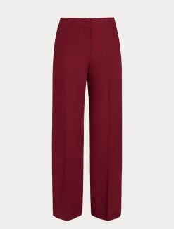 Marina Rinaldi Selezione Elegante | Collezione Elegante*Pantaloni in crêpe envers satin RUBINO