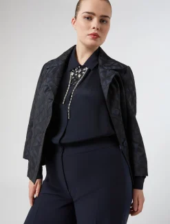 Marina Rinaldi Pantaloni E Gonne | Selezione Elegante*Pantaloni in crêpe envers satin BLUNOTTE