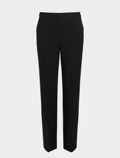 Marina Rinaldi Pantaloni & Jeans | Pantaloni & Jeans*Pantaloni in crêpe satin di lana NERO