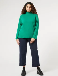 Marina Rinaldi Pantaloni & Jeans | Pantaloni & Jeans*Pantaloni in denim di cotone stretch BLUEJEANS