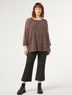 Marina Rinaldi Pantaloni & Jeans | Pantaloni & Jeans*Pantaloni in denim di cotone NERO