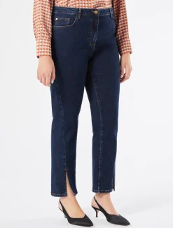 Marina Rinaldi Pantaloni & Jeans | Pantaloni & Jeans*Pantaloni in denim di cotone stretch BLUNOTTE
