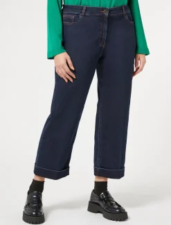 Marina Rinaldi Pantaloni & Jeans | Pantaloni & Jeans*Pantaloni in denim di cotone stretch BLUEJEANS