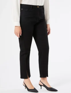 Marina Rinaldi Pantaloni & Jeans | Pantaloni & Jeans*Pantaloni in denim di cotone stretch NERO