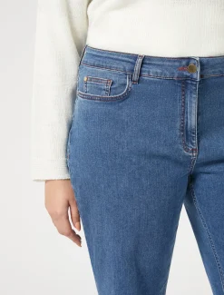 Marina Rinaldi Pantaloni & Jeans | Pantaloni & Jeans*Pantaloni in denim di cotone stretch BLUEJEANS