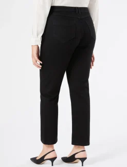 Marina Rinaldi Pantaloni & Jeans | Pantaloni & Jeans*Pantaloni in denim di cotone stretch NERO