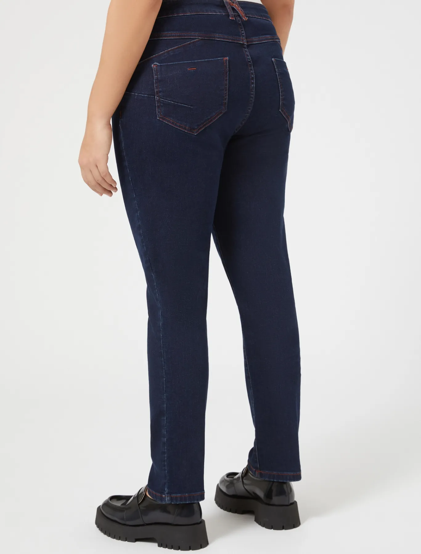 Marina Rinaldi Pantaloni & Jeans | Pantaloni & Jeans*Pantaloni in denim di cotone stretch BLUEJEANS
