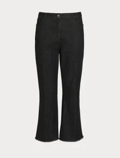 Marina Rinaldi Pantaloni & Jeans | Pantaloni & Jeans*Pantaloni in denim di cotone NERO