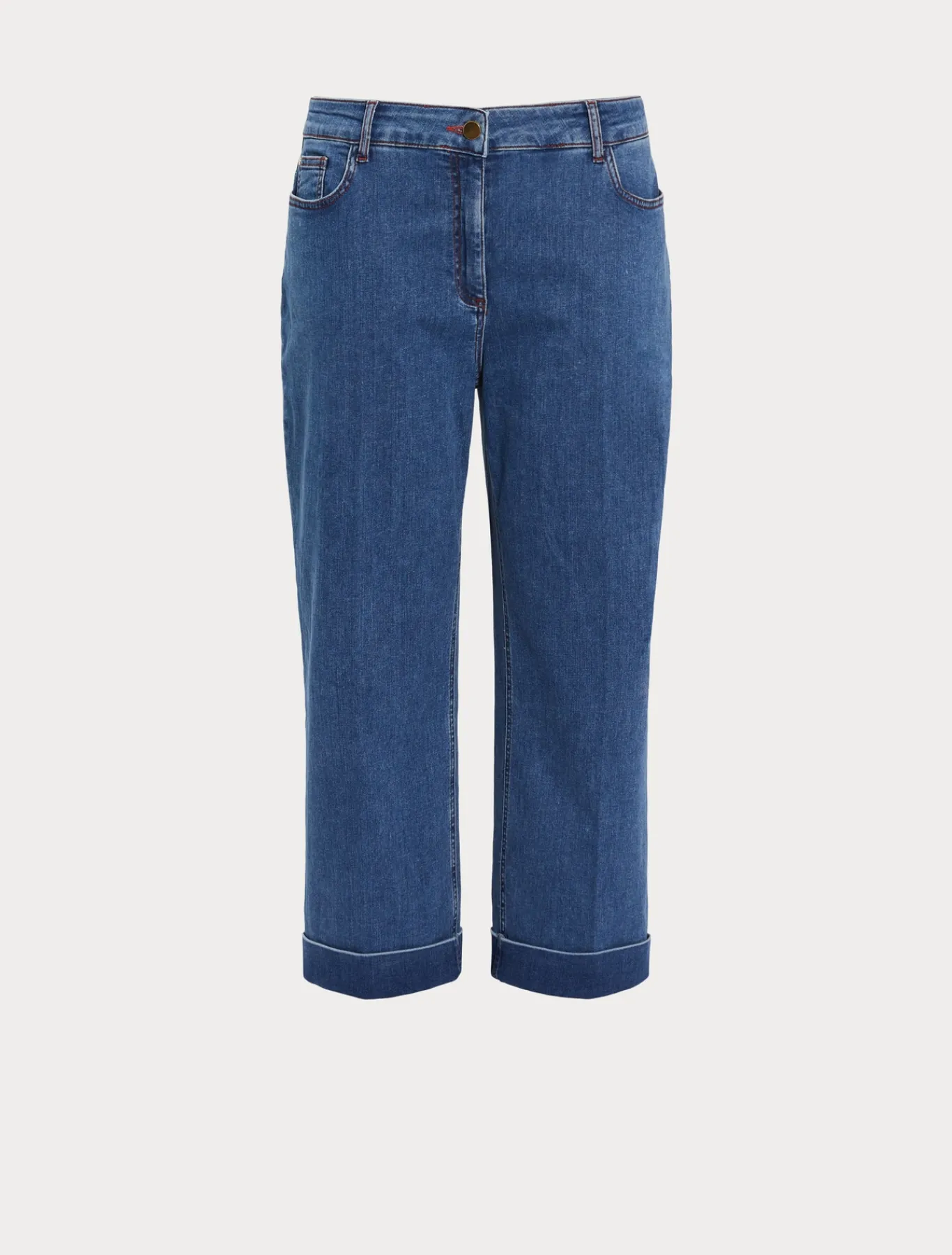 Marina Rinaldi Pantaloni & Jeans | Pantaloni & Jeans*Pantaloni in denim di cotone stretch BLUEJEANS