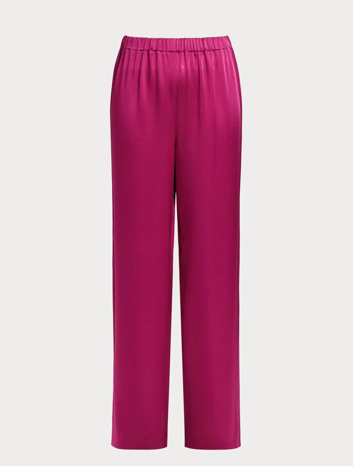 Marina Rinaldi Pantaloni E Gonne | Collezione Elegante*Pantaloni in envers satin lucido LAMPONE