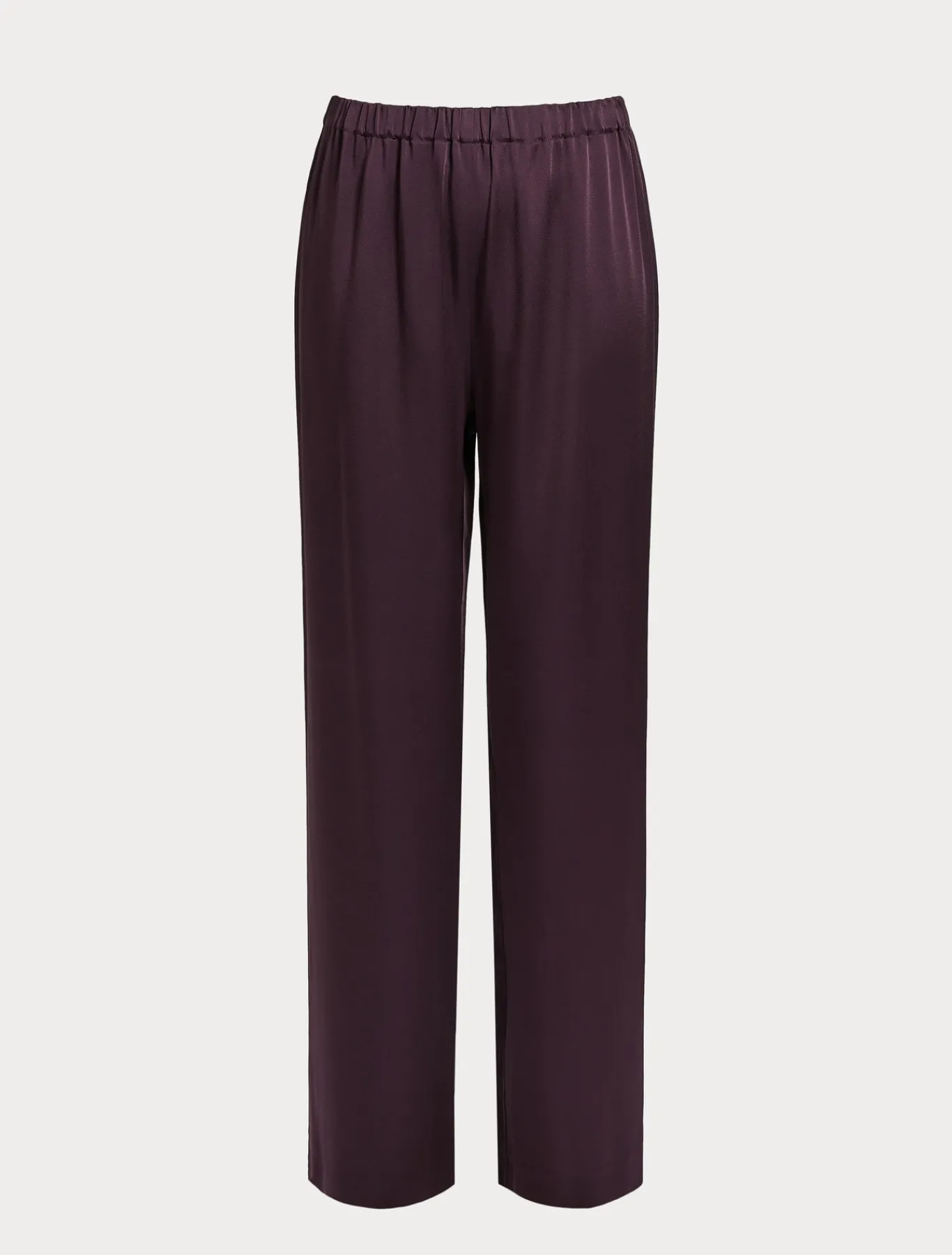 Marina Rinaldi Pantaloni E Gonne | Collezione Elegante*Pantaloni in envers satin lucido BORDEAUX