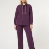 Marina Rinaldi Pantaloni & Jeans | Pantaloni & Jeans*Pantaloni in felpa di cotone stretch VIOLA