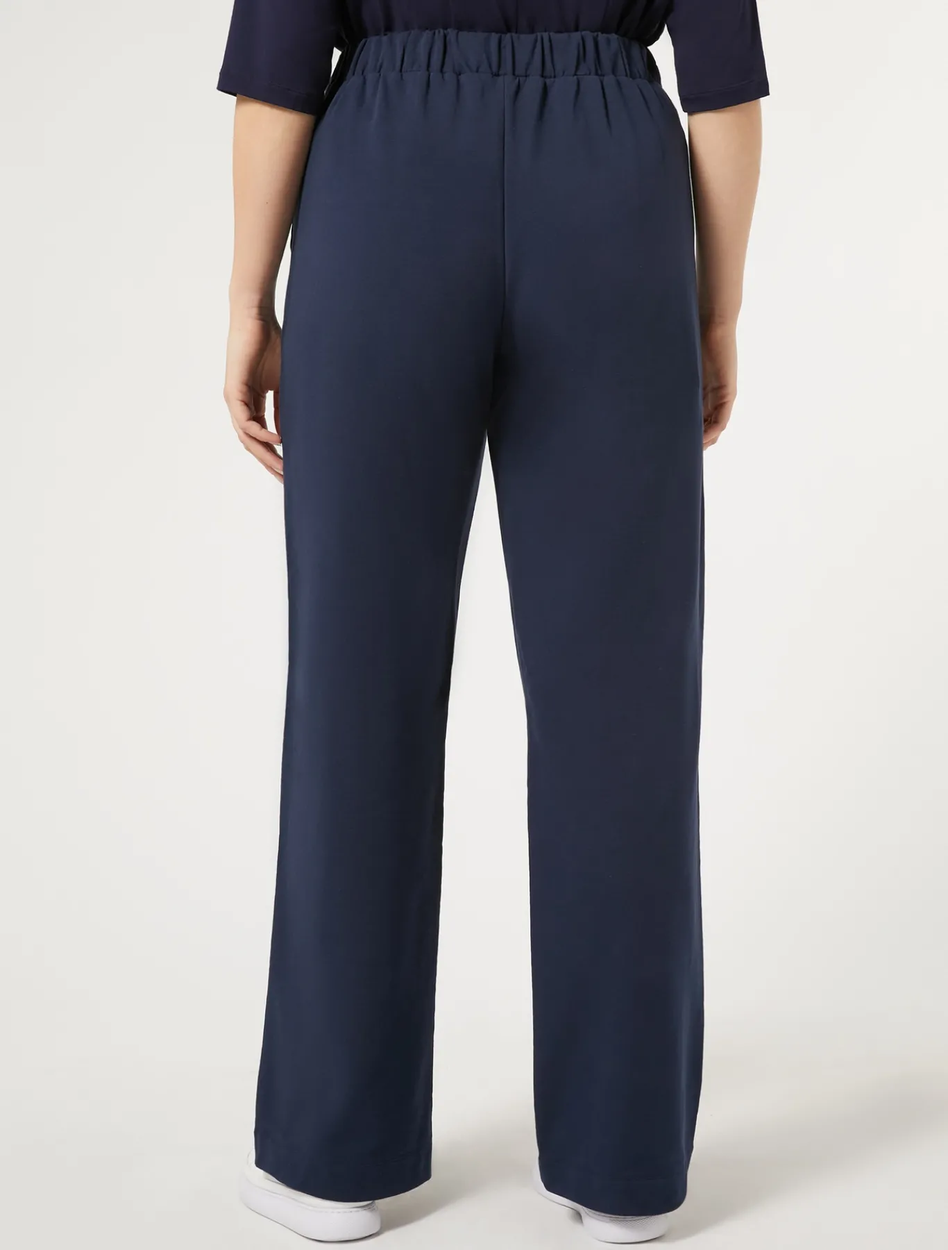 Marina Rinaldi Pantaloni & Jeans | Pantaloni & Jeans*Pantaloni in felpa di cotone stretch BLU