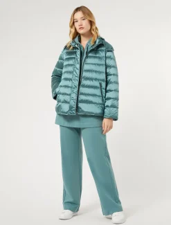 Marina Rinaldi Pantaloni & Jeans | Pantaloni & Jeans*Pantaloni in felpa di cotone stretch VERDESALVIA