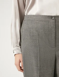 Marina Rinaldi Pantaloni & Jeans | Pantaloni & Jeans*Pantaloni in flanella di lana GRIGIOSCURO