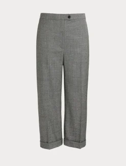 Marina Rinaldi Pantaloni & Jeans | Pantaloni & Jeans*Pantaloni in flanella di lana GRIGIOSCURO