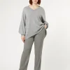 Marina Rinaldi Pantaloni & Jeans | Pantaloni & Jeans*Pantaloni in foulé di lana NEROBIANCO