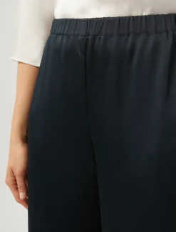Marina Rinaldi Pantaloni E Gonne | Pantaloni & Jeans*Pantaloni in frisottino lucido BLUNOTTE