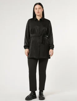 Marina Rinaldi Pantaloni & Jeans | Pantaloni & Jeans*Pantaloni in gabardina NERO