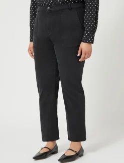 Marina Rinaldi Pantaloni & Jeans | Pantaloni & Jeans*Pantaloni in gabardina NERO