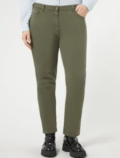 Marina Rinaldi Pantaloni & Jeans | Pantaloni & Jeans*Pantaloni in gabardina VERDEMUSCHIO