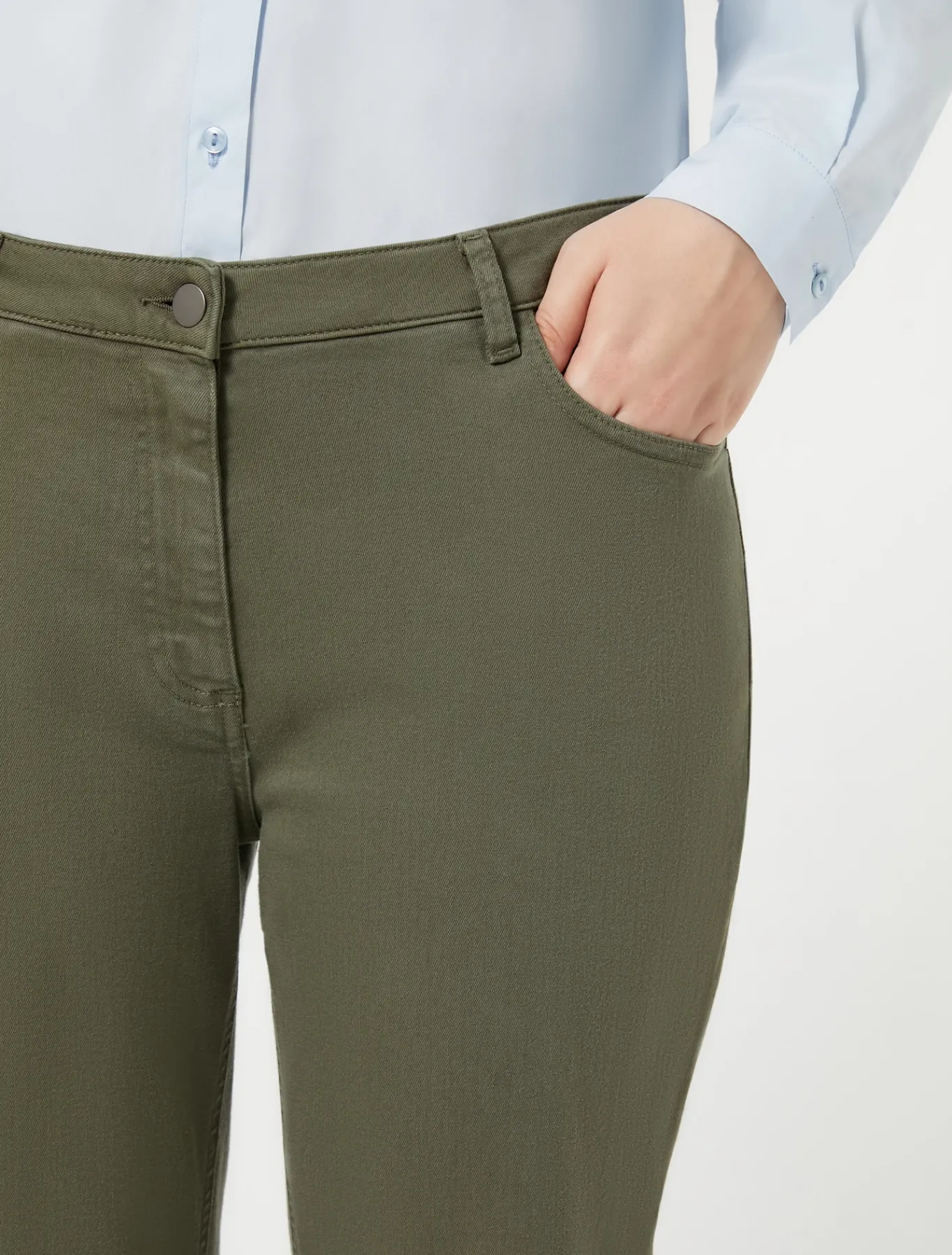 Marina Rinaldi Pantaloni & Jeans | Pantaloni & Jeans*Pantaloni in gabardina VERDEMUSCHIO