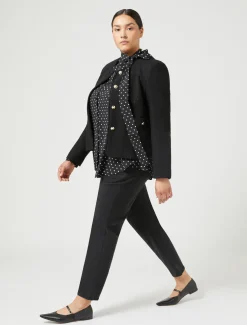Marina Rinaldi Pantaloni & Jeans | Pantaloni & Jeans*Pantaloni in gabardina NERO