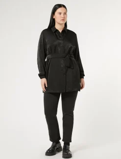 Marina Rinaldi Pantaloni & Jeans | Pantaloni & Jeans*Pantaloni in gabardina NERO