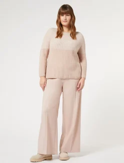 Marina Rinaldi Pantaloni & Jeans | Pantaloni & Jeans*Pantaloni in gabardina fluida ROSA