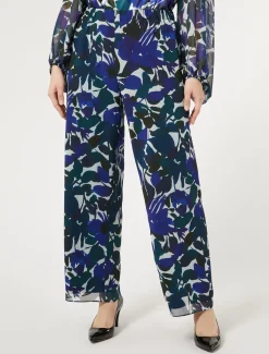 Marina Rinaldi Pantaloni E Gonne | Selezione Elegante*Pantaloni in georgette CAFFE`