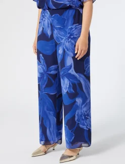Marina Rinaldi Pantaloni E Gonne | Pantaloni & Jeans*Pantaloni in georgette BLUNOTTE